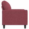 Armchair Burgundy 60 Cm Fabric