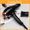 Professional Salon Hair Dryer With Powerful Brushless Motor Blue Light And Heat/cold Settings