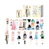 Created Imagine Magnetic Dress Up Dolls Magnet Clothes Girls Princess Stickers  Children's Puzzle