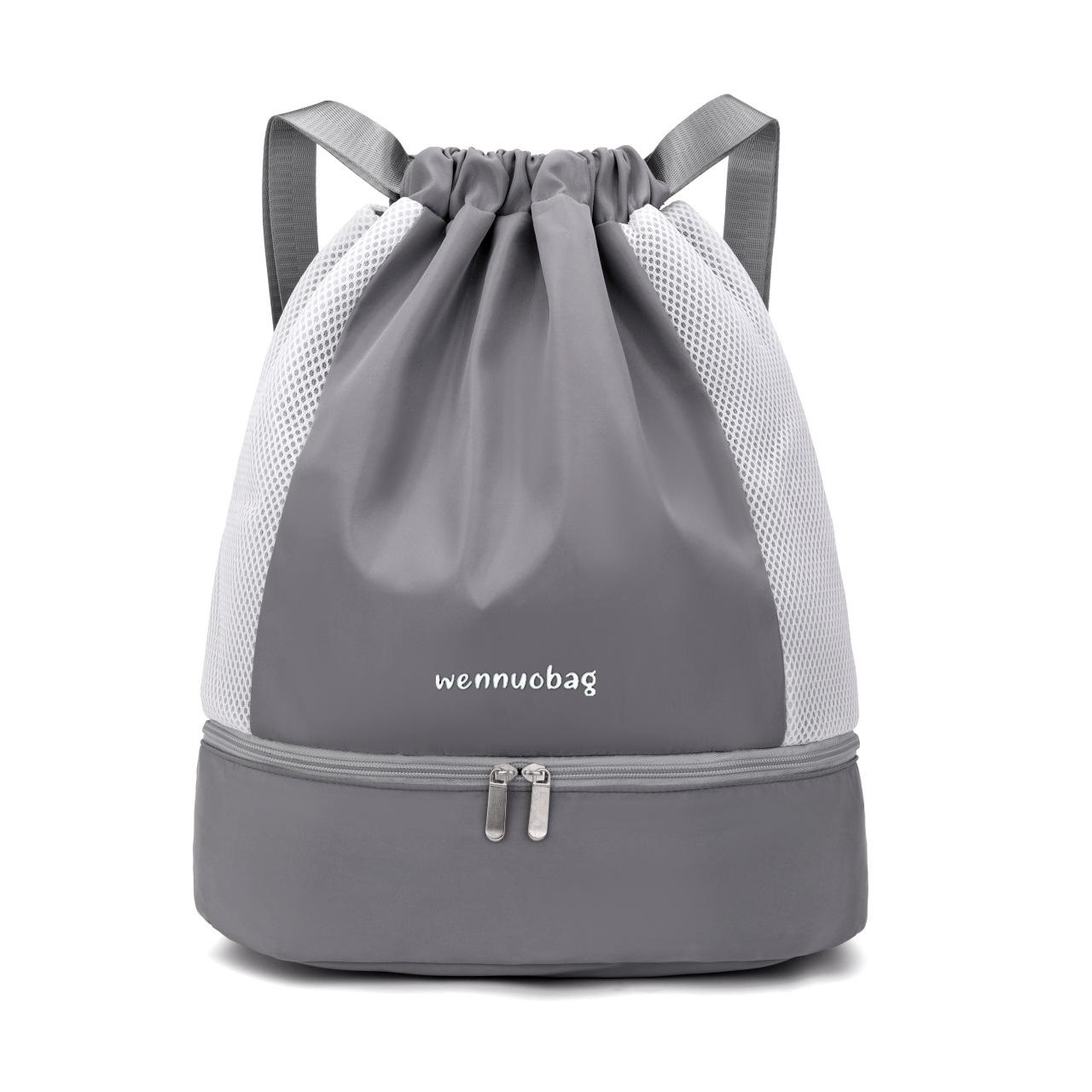 

Велика містка проста спортивна сумка легка водонепроникна сумка для відпочинку та подорожей розділення сухого та вологого відділення сумка для плавання жіноча повсякденний рюкзак 17 inches