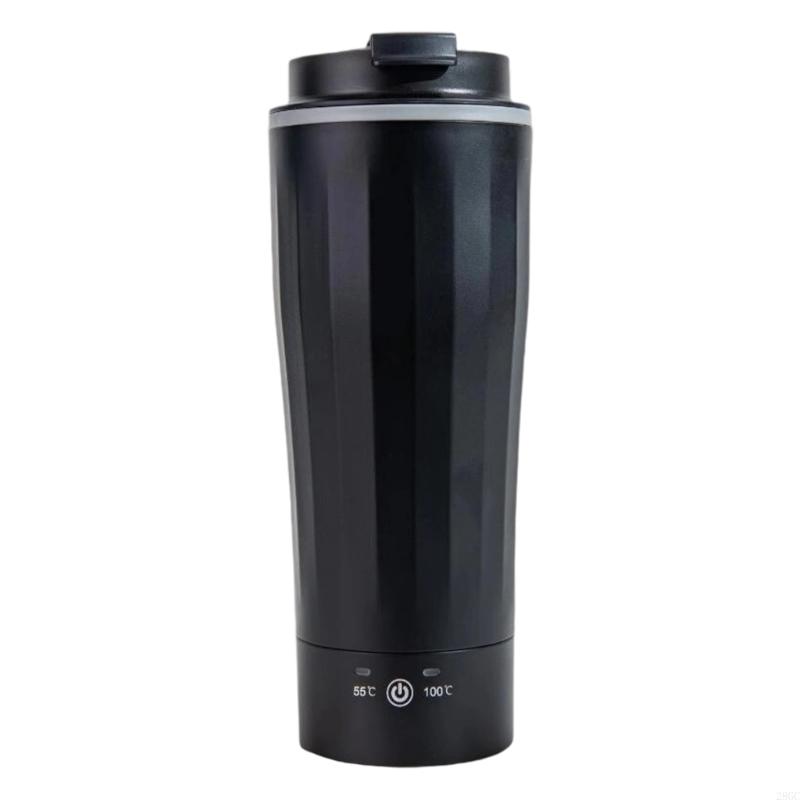 28GC Герметичная Автоматически Выключающаяся Автомобильная Нагревательная Чашка 500 мл Нержавеющая Сталь Дорожный Чайник 12В/24В