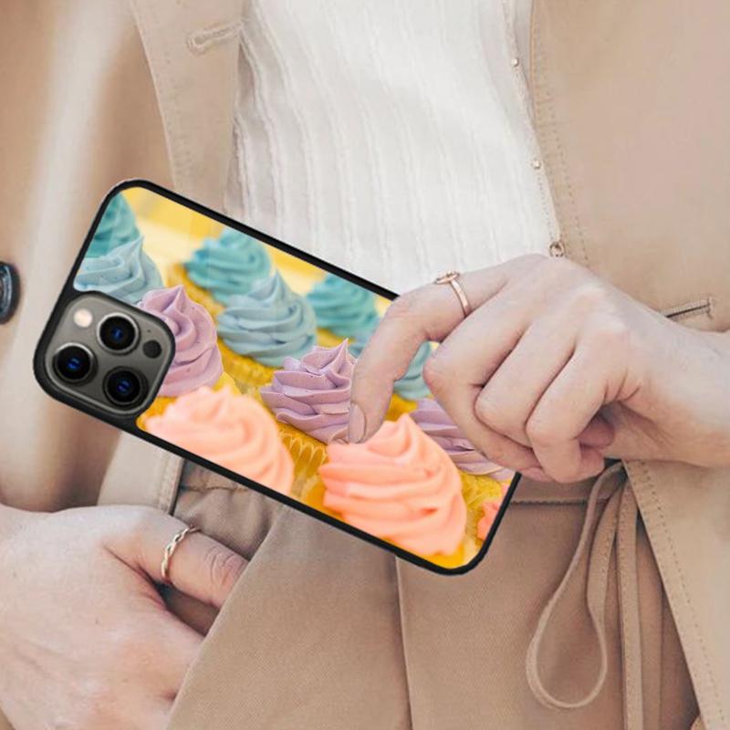 Cake Art Fancy Desert Magnetic Phone Case For APPLE iPhone 17 Air 16 14 13 12 Pro Max 15 Plus Wireless Charge With MagSafe Cover