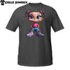 Cute Cartoon Girl T-Shirt – Urban Streetwear Style with Big Eyes Shirt