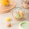 Leak-Proof Glass Jar Transparent Glass Storage Jars Reusable Candy Container  for Snacks