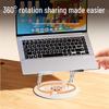 Foldable Aluminum Tablet & Laptop Stand with Cooling and Adjustable Height for Online Classes & Streaming.