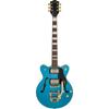 G2655TG Streamliner Center Block with Bigsby Laurel Fingerboard Riviera Blue Gretsch Gretsch/Limited Jr. Double-Cut