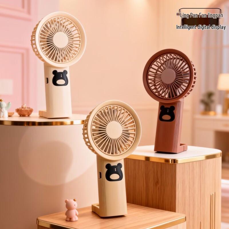 LINGPAN Mini USB Handheld Fan 5-Pack