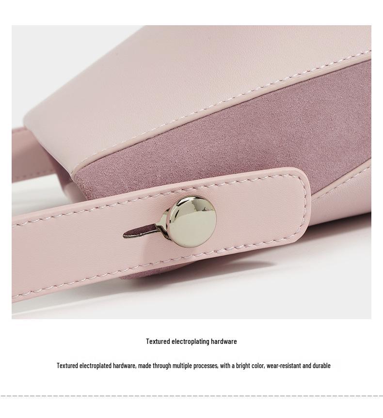 Soft Cowhide Shoulder Bag - Spring/Summer 2025 Minimalist Underarm Bucket Bag for Women