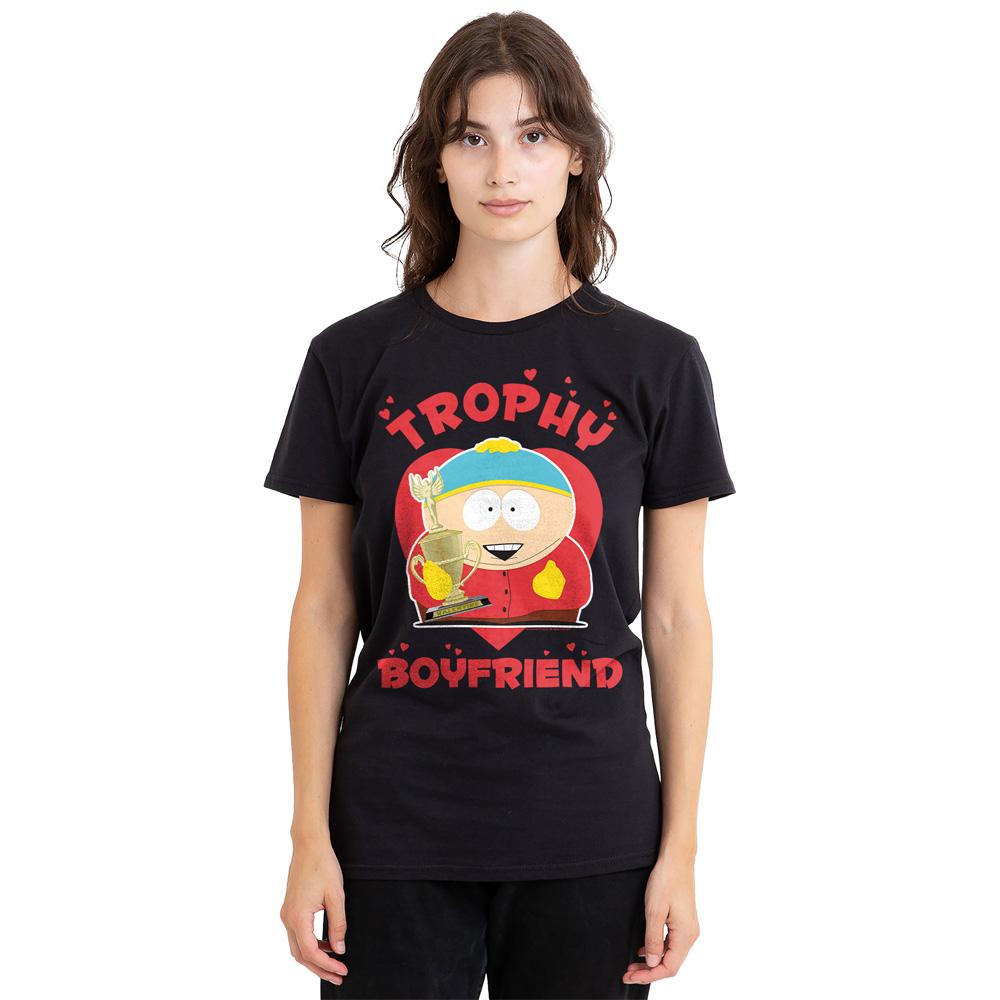 South Park Unisex Adult Trophy Boyfriend Eric Cartman Valentine`s Day T-Shirt