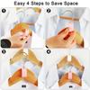 Mini Hanger for Wardrobe Connector Hangers Save Wardrobe Space Hook Up Cascading Plastic Coat Organizer Clothing Storage Home