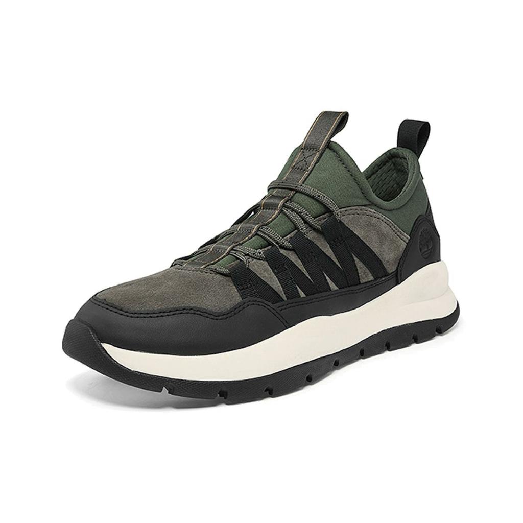 Timberland Comfortable Trendy Sports Breathable Low-Top Running Shoes Men sneaker Dark-Green A24SV