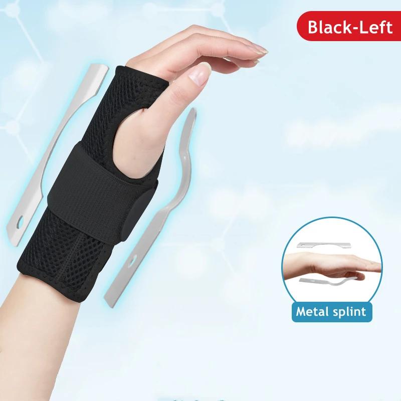 Atmungsaktive Handgelenkstütze, professionelle Schiene, Handgelenkstütze, Schutzband, Arthritis, Karpaltunnel, Handverstauchung, Tendinitis, Armband
