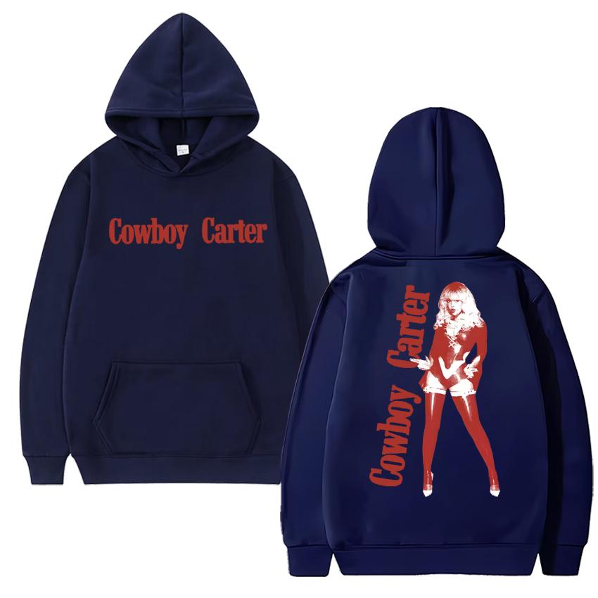

Горячая Распродажа Бейонсе Cowboy Carter 2025 Тур с принтом Худи Мужчины женщины винтажный Повседневный пуловер Унисекс Флис Длинный рукав Толстовка 3XL