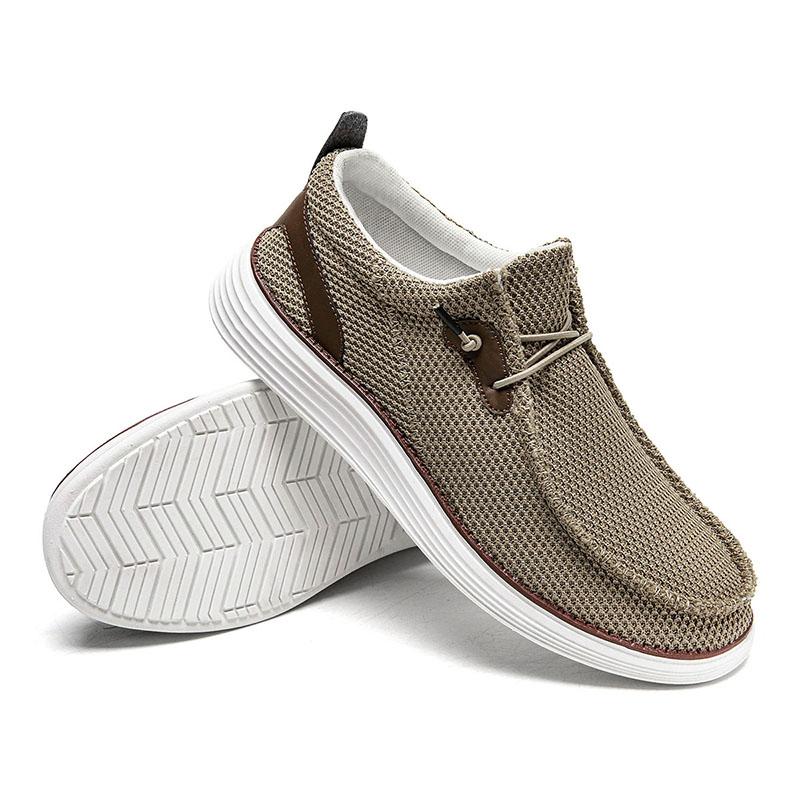 Fashion Fujeak Lightweight Men Shoes Loafers For Men Comfortable Breathable Walking Sneakers Tenis Jogging Casual Gym Footwear