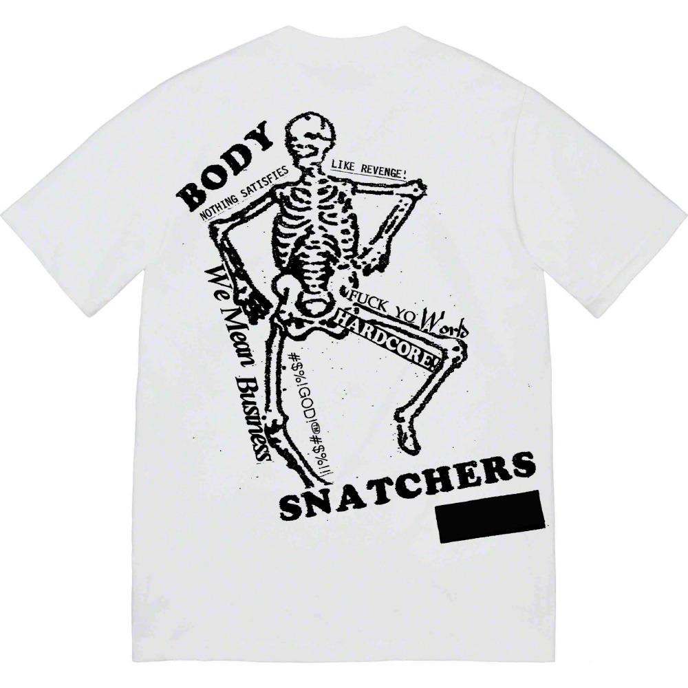 Zomer Tide Merk Phantom Letter Bedrukking T-shirt Joint Avatar Groot Letter Patroon Korte Mouw Los Heren Dames Puur Katoen