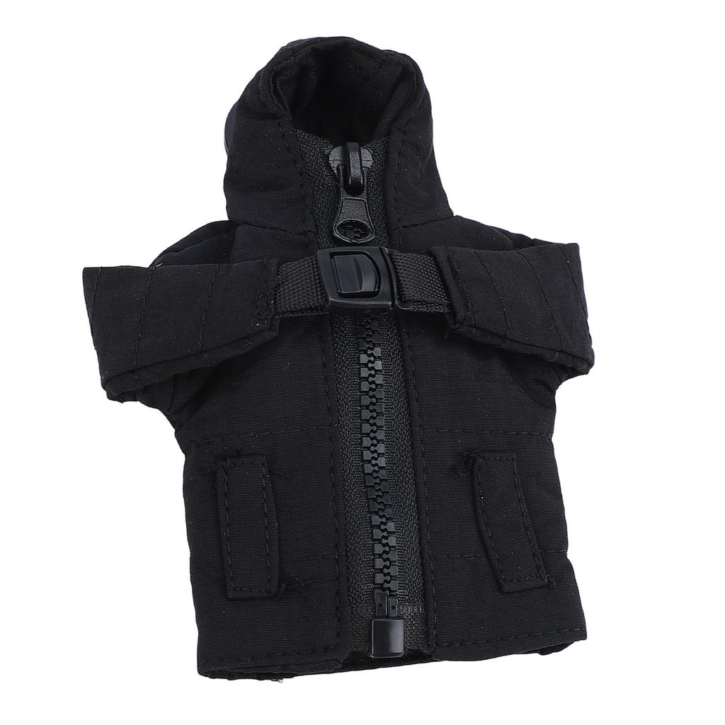   Down Coat Key Chain Cool   Jacket Keychain with   Unique Funny   Innovative Multi Functional Black