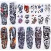 Arm Tattoo Sticker Men Women Waterproof Party Fashionable Exquisite Pattern Temporary Tattoo Sticker Set