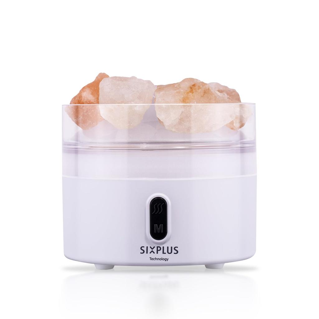 SIXPLUS Tabletop 9 Hours of Continuous Compatible with 9 Tatami Aroma Natural Crystal Includes Himalayan Rock 220ml Ultrasonic LED 2 Levels of