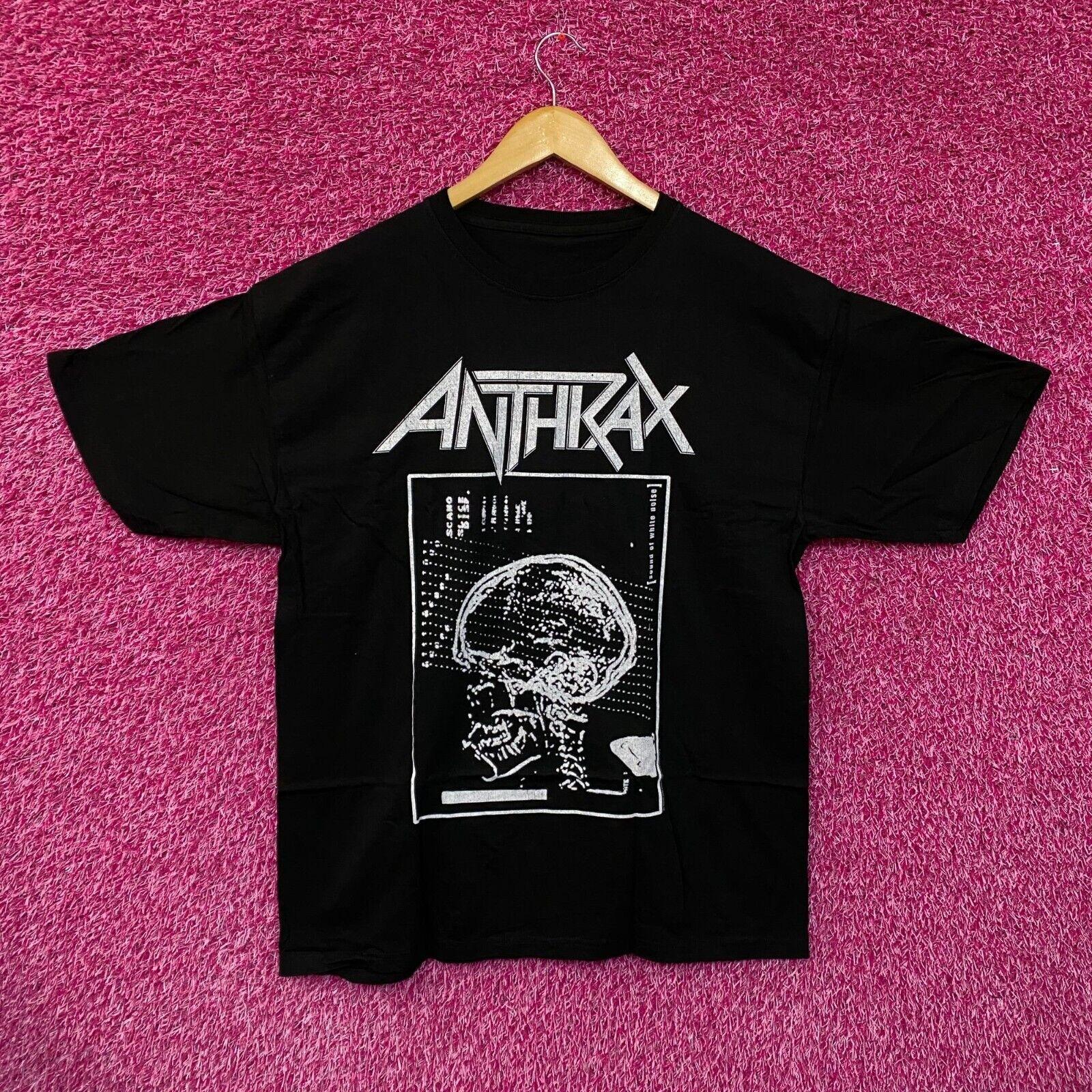 Anthrax Sound of White Noise Album Thrash Metal Band Tee L