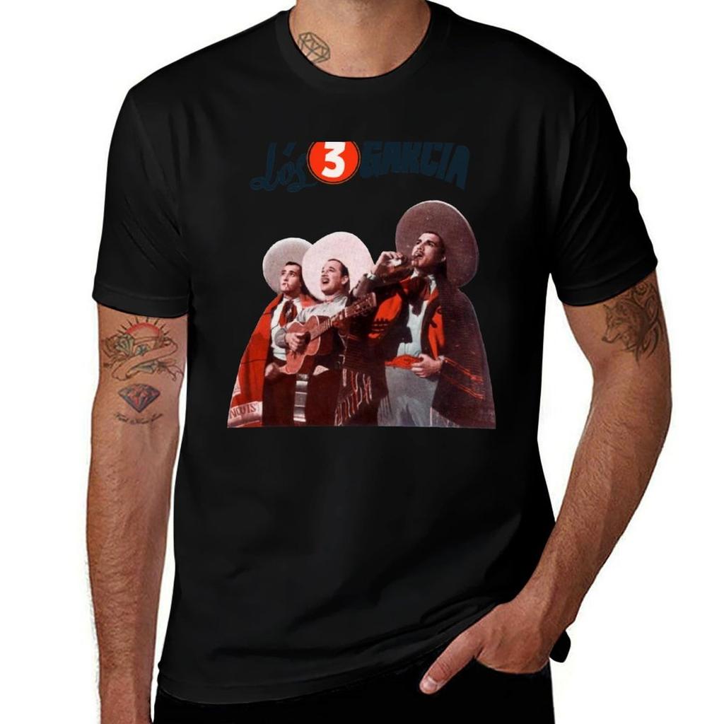 Los Tres Garcia TShirt Basic Solid Color Casual Tee Shirt