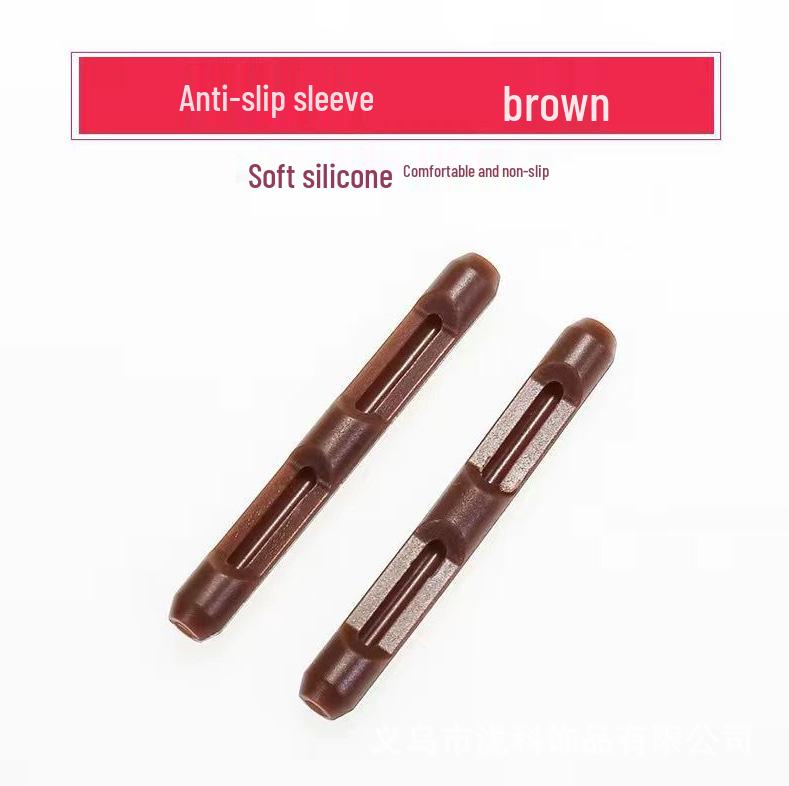 Soft Silicone Anti-Slip Eyeglass Temple Tips & Ear Hooks for Sport