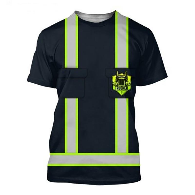 New Man Clothing Summer Tough Guy Style Men's T-shirt Clothing 3D Printed Retro Casual Short Sleeve Oversized O-neck 5XL