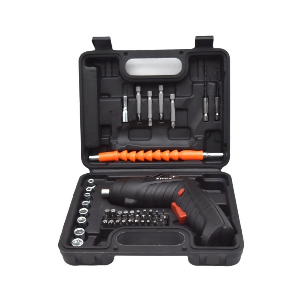 Powerful Impact Electric Screw Driver Set Rotating Handle Cordless Screwdriver  DIY Repairs