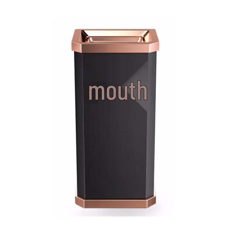 Yingzi Stainless Steel Trash Can with Ashtray