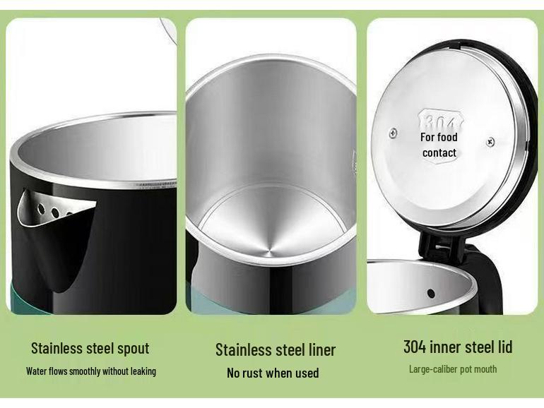 Elektrická konvice s velkým objemem, automatickým vypínáním a ochranou proti chodu nasucho