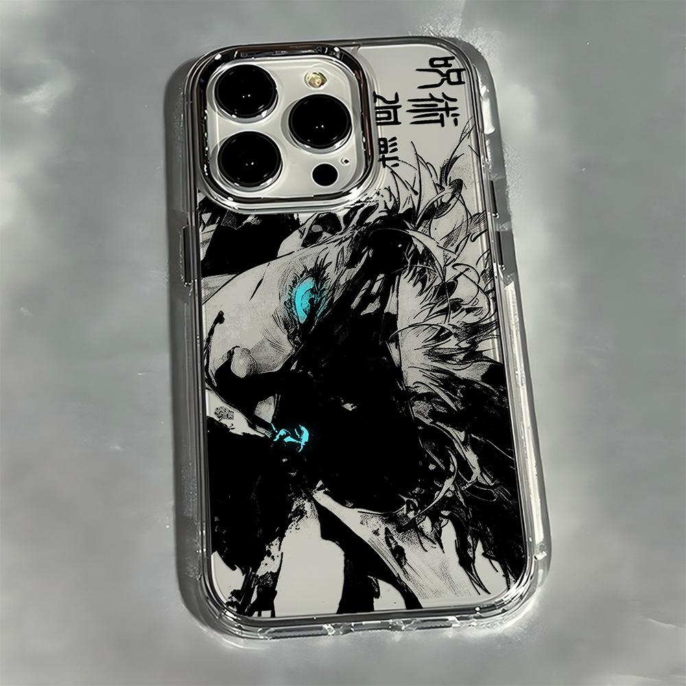 Black Anime New Jujutsu Kaisen Gojo Satoru Phone Case For Google Pixel 10 9 8 7 8A 9A XL Pro 4G 5G Soft Silicone TPU Back Cover