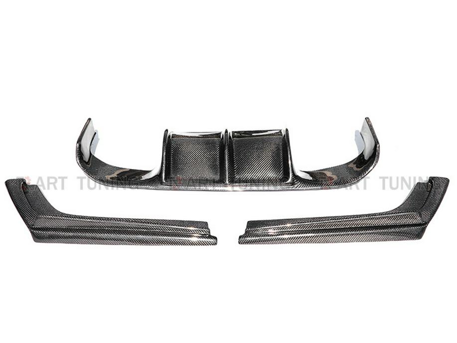 BMW 3 Series F30/F35 M3-Style Carbon Fiber Rear Lip & Spoiler Kit