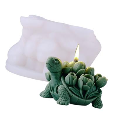 Tortoise Shape Silicone Molds for Epoxy Resin Candle Soap Making Molds Tortoise Sculpture Silicone Molds for Candle Soap
