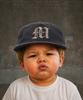 Mikael1991 Cross M Twill Cap, Charcoal