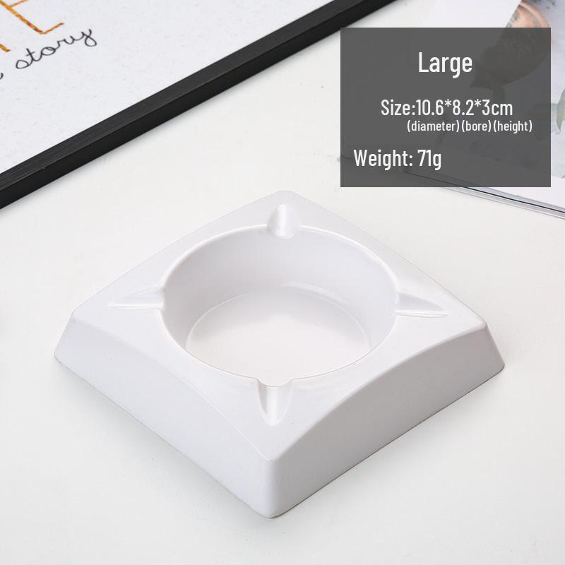 Colorful Drop-Resistant Melamine Ashtray for Hotels, Cafes, Homes, and Bars