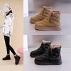 Snow Boots Women's New Winter Velvet Thickened Warm High-top Boots Platform Cotton Shoes Snow Boots DY888