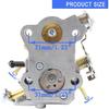 Compatible with PP4218A Carburetor for Poulan Pro P3314 PR4218 PP4218AVX PP4018 PP3516AVX P3416 PP3816 Chainsaw Craftsman