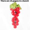 Grapes Simulation Fruit Plastic  Toy Vine Prop Photography Decoration Tools