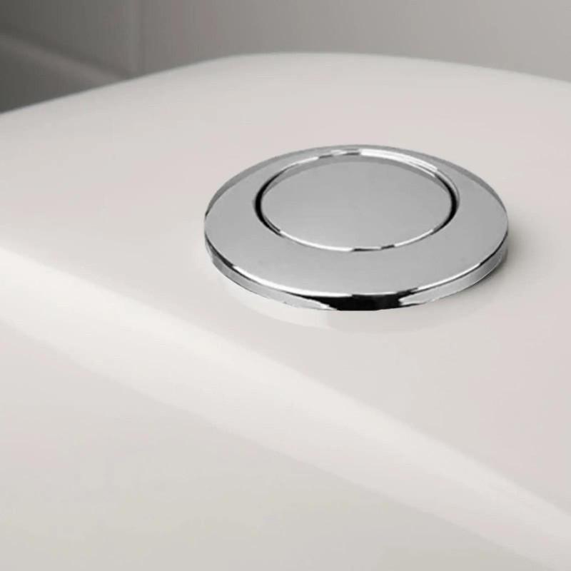 Old-Style Round 38mm Toilet Flush Tank Button