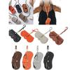 Sunglasses Leather Storage Bag with Wrist Strap Sunglasses Cases for Carrying Glasses Coins Keys