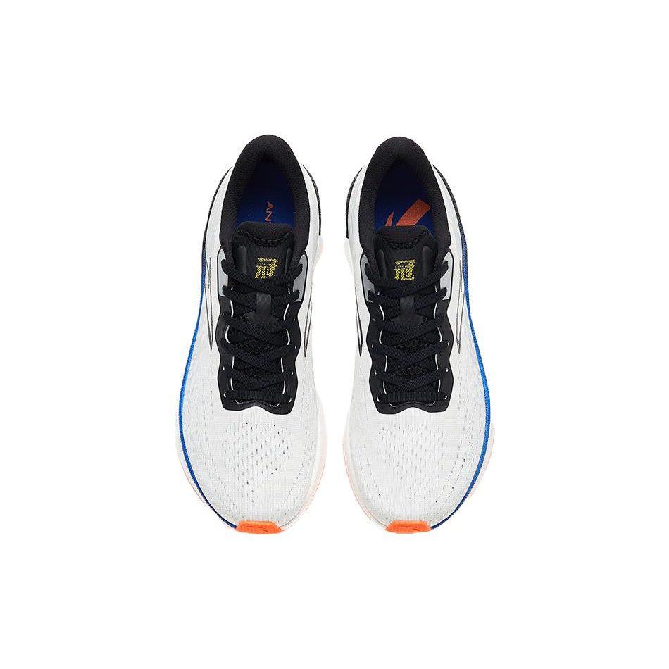 Anta Cushioning Slip Resistant Abrasion Resistant Low top Casual Running Shoes Men's White Black 112335581S-7