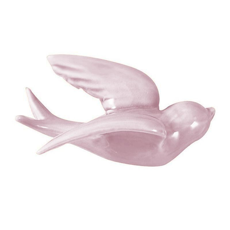 1 Pcs Colorful Swallows Wall Mounted Hanging Decoration Crafts Nordic Ceramic Wall Mount Hanging Ornaments For Home Wall Decor