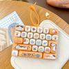 Cute Cartoon Animal Mini Keyboard Fidget Toy With Soft Press Buttons Lanyard For Bag Charms Stress Relief Kids Gifts