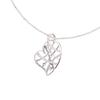 Luxury new color oil geometric lines love diamond pendant, fashionable and simple women's high-end necklace