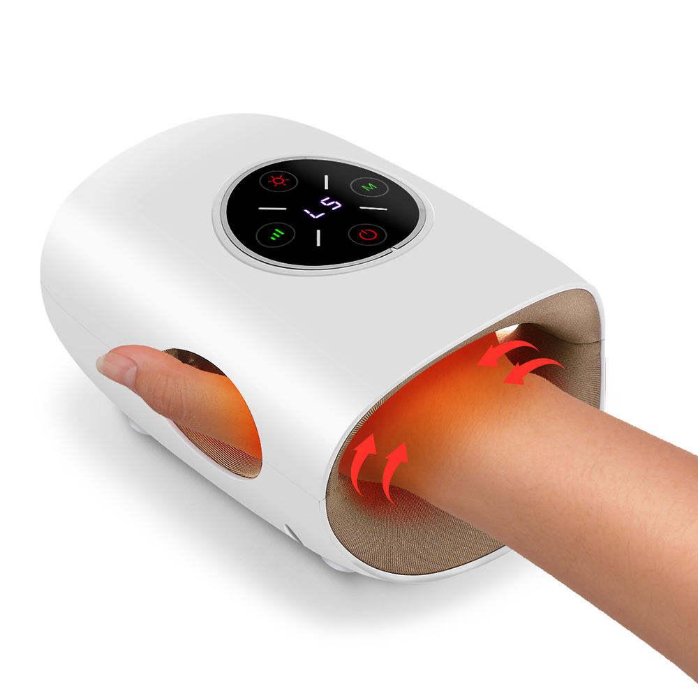 

Cordless Heat Air Compression Hand Massager