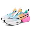 Men's shoes breathable and light sports shoes shock-absorbing carbon board running shoes couple's personalized color matching