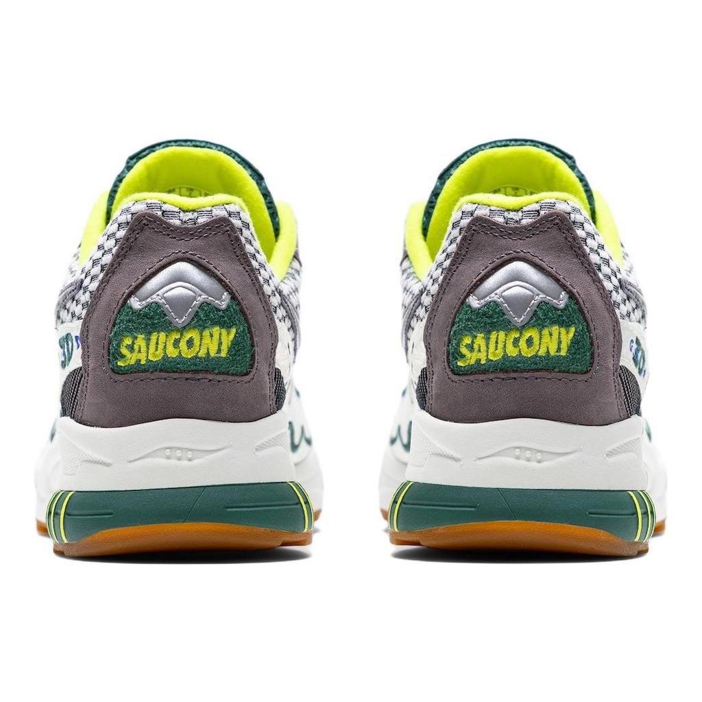Bodega X Saucony 3D Grid Hurricane Loyal To the Sport Men Sneakers Cream Green S70764-1