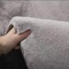 Faux Rabbit Fur Rug for Bedroom, Living Room, Entryway, or Coffee Table