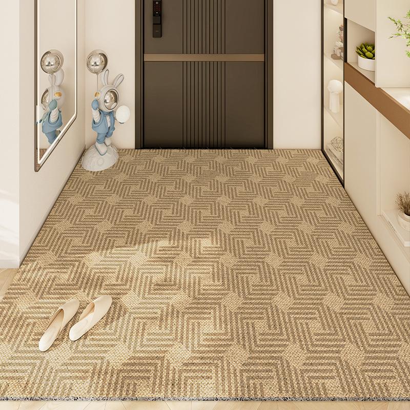 

Коврик для пола у входной двери, шелковый коврик для пола, крыльцо, уличный нескользящий коврик, легко ухаживать за бытовым грязным ковриком для ног 80*120cm