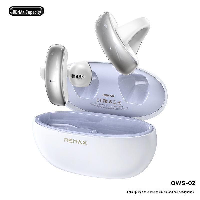 

Remax OWS Bluetooth 5.4 Ear Clip Wireless Headphones for Music and Calls