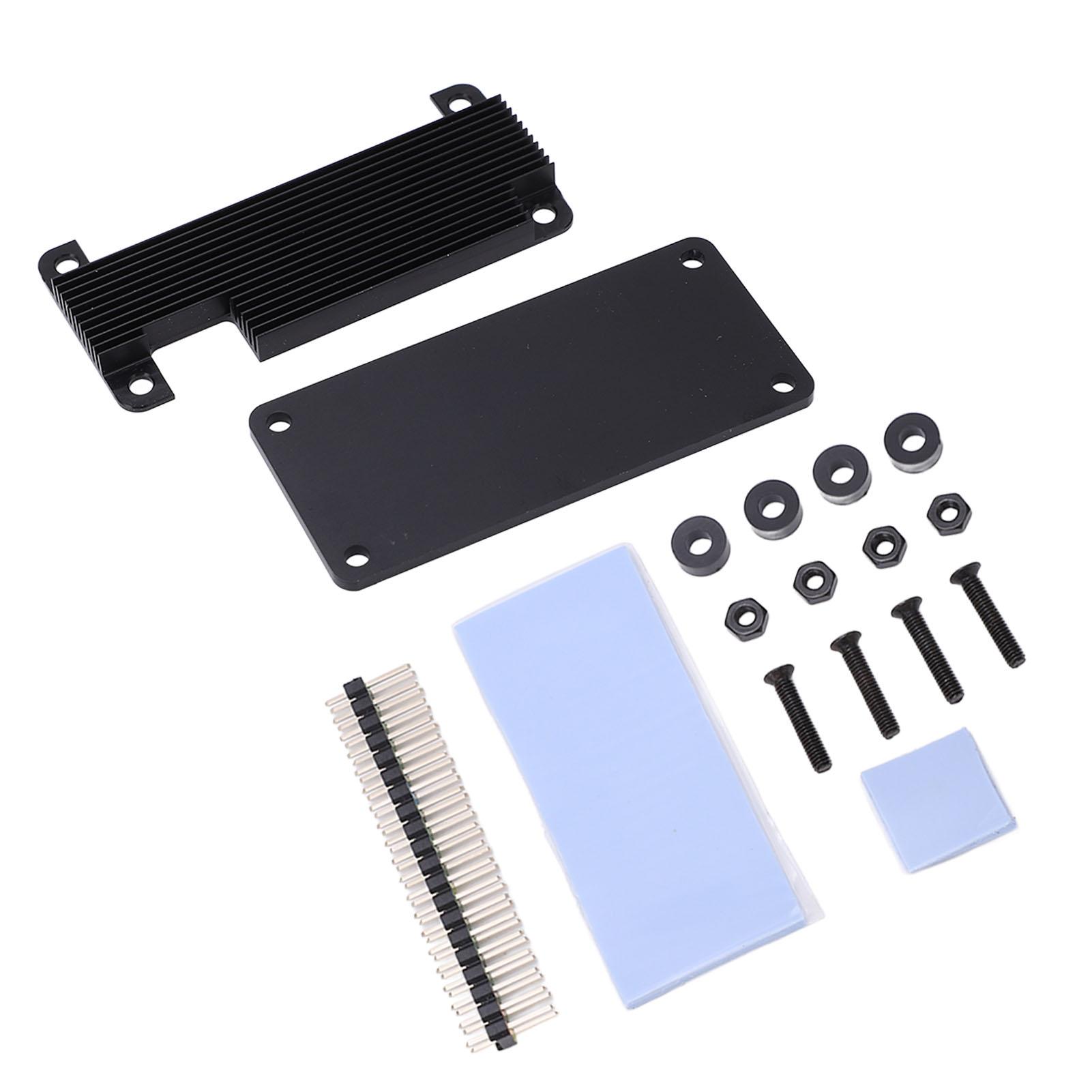 

Корпус з пасивним розсіюванням тепла Чорний пластиковий корпус із алюмінієвого сплаву для Raspberry Pi